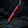 Electric arc lighter with flexible 360 degree neck for reaching gas stove burners